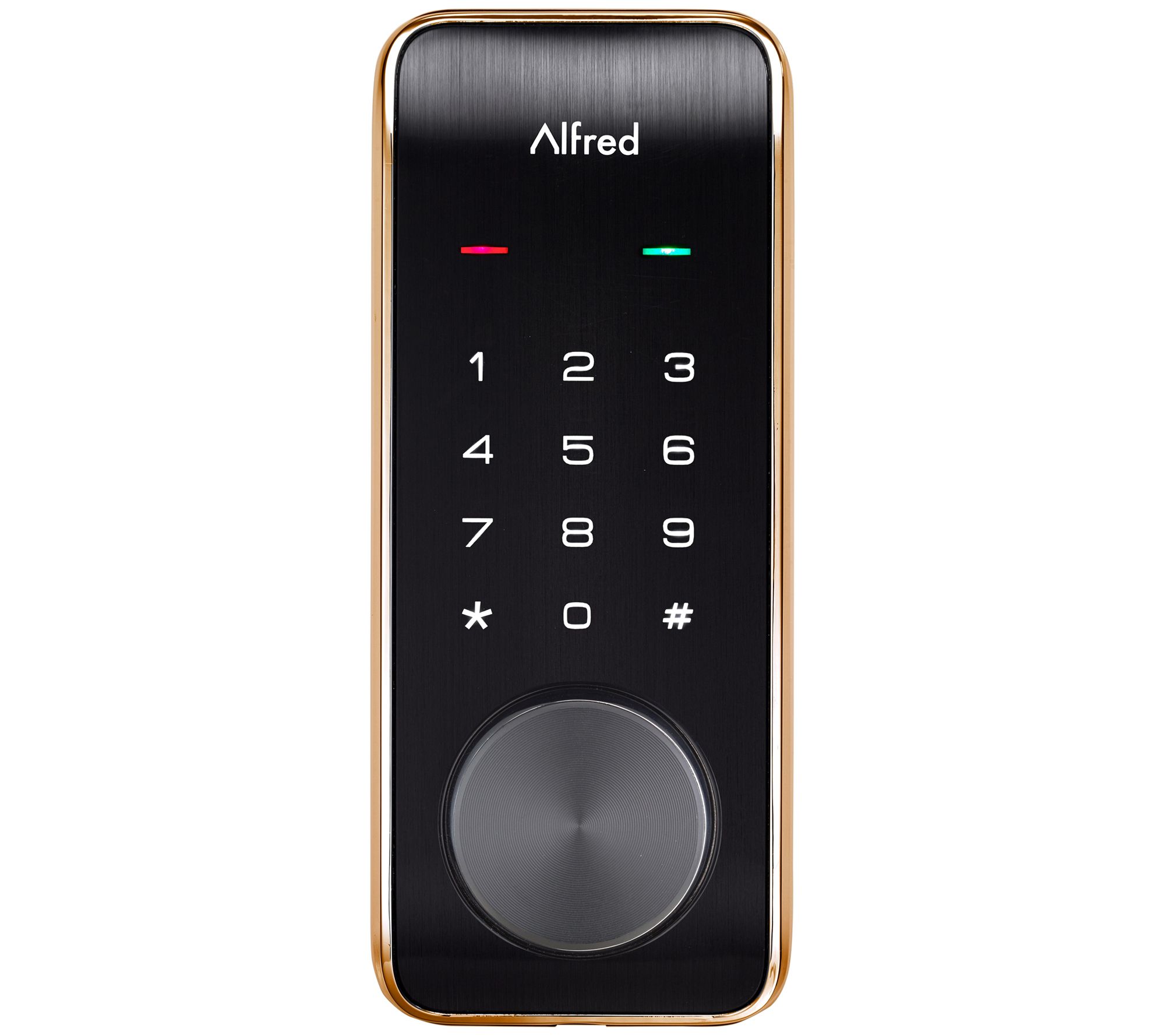 Alfred DB2-B Smart Door Lock Deadbolt Touch Keypad