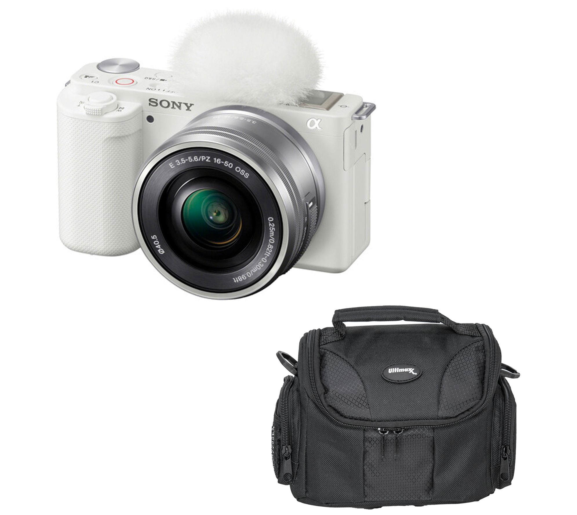Sony ZV-E10 Mirrorless Camera w/ 16-50mm Lens Bundle