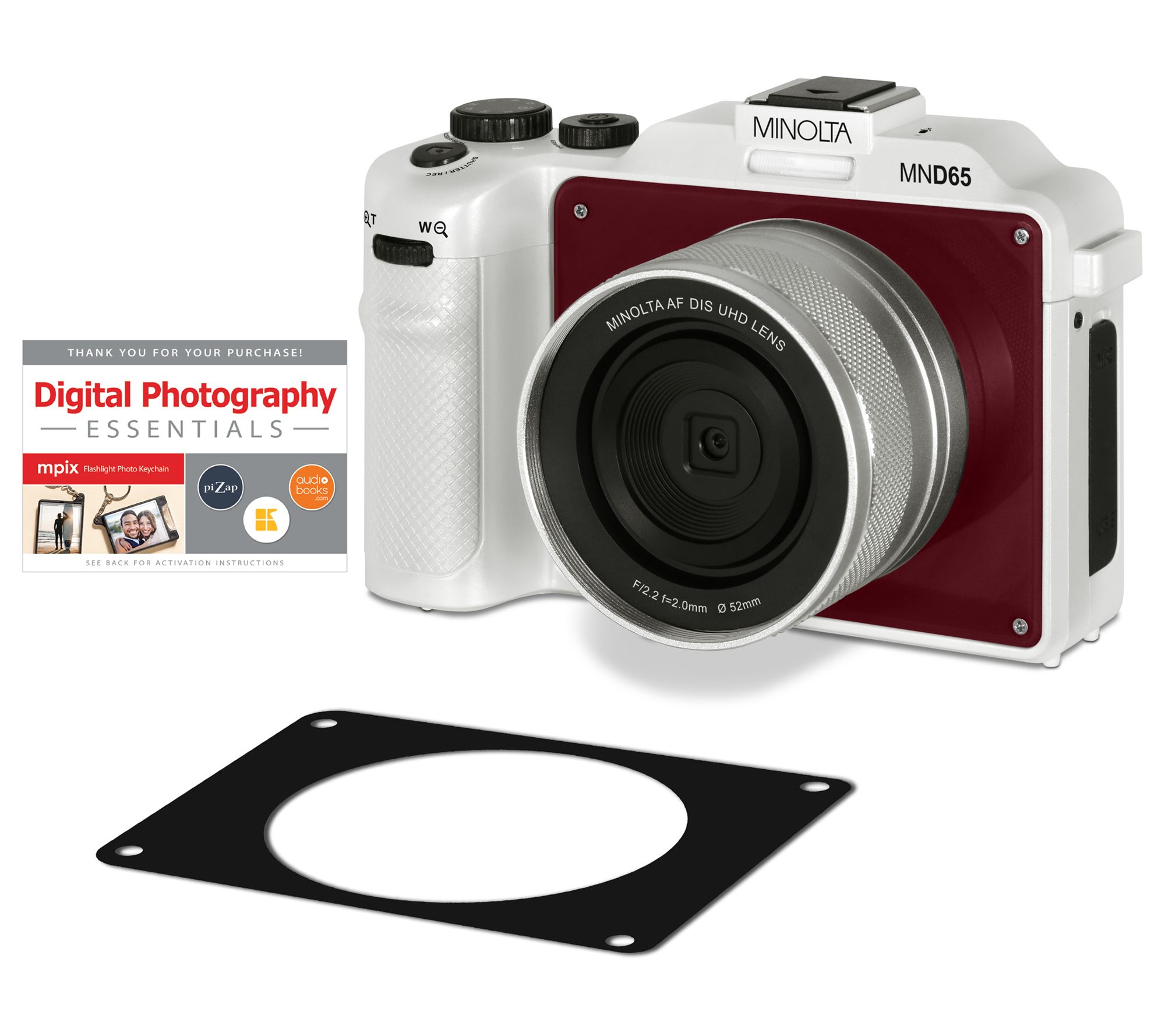 Minolta MND65 56MP & 18x Zoom Camera with 32GB SD Card & Accessories