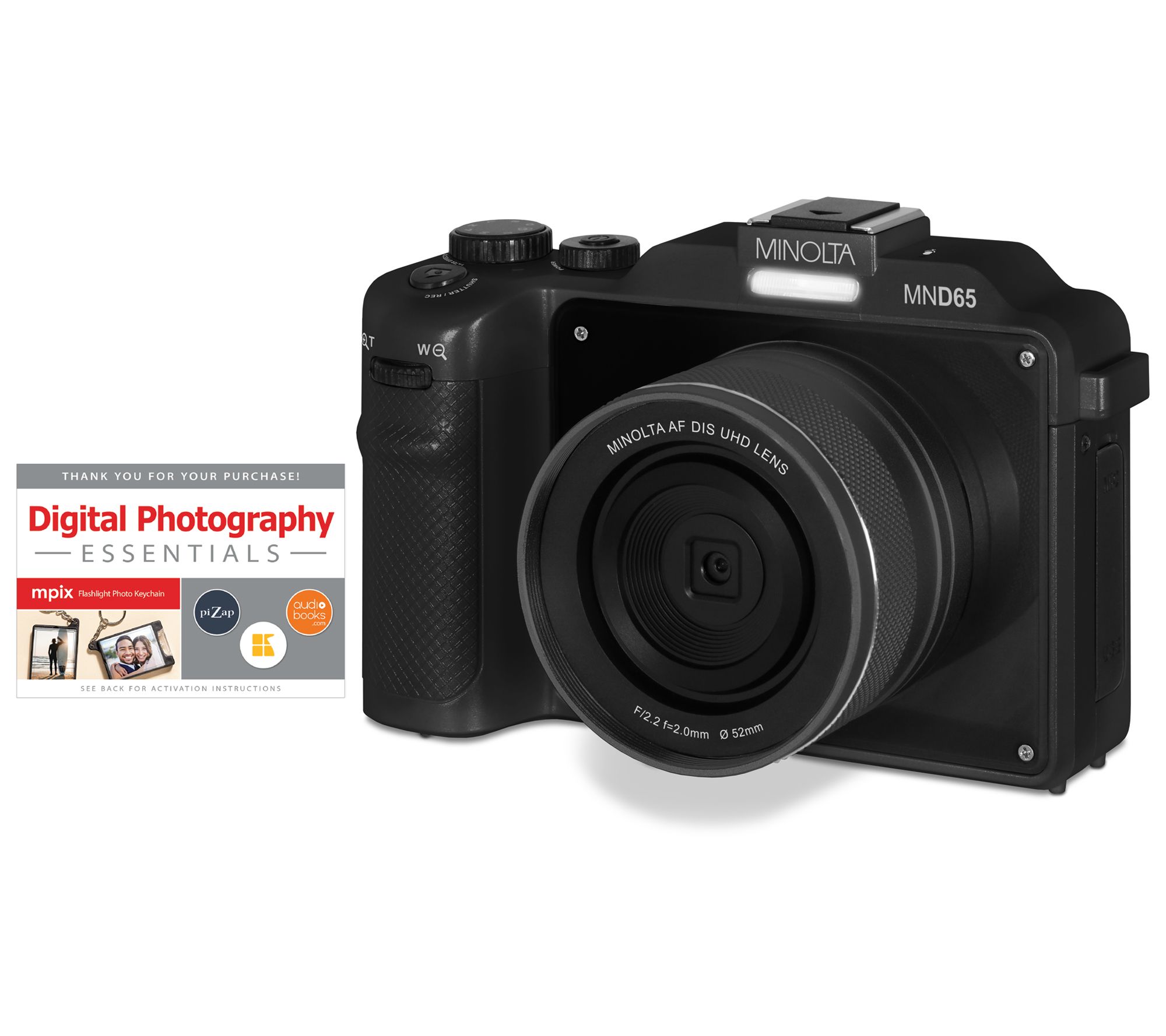 Minolta MND65 56MP & 18x Zoom Camera with 32GB SD Card & Accessories