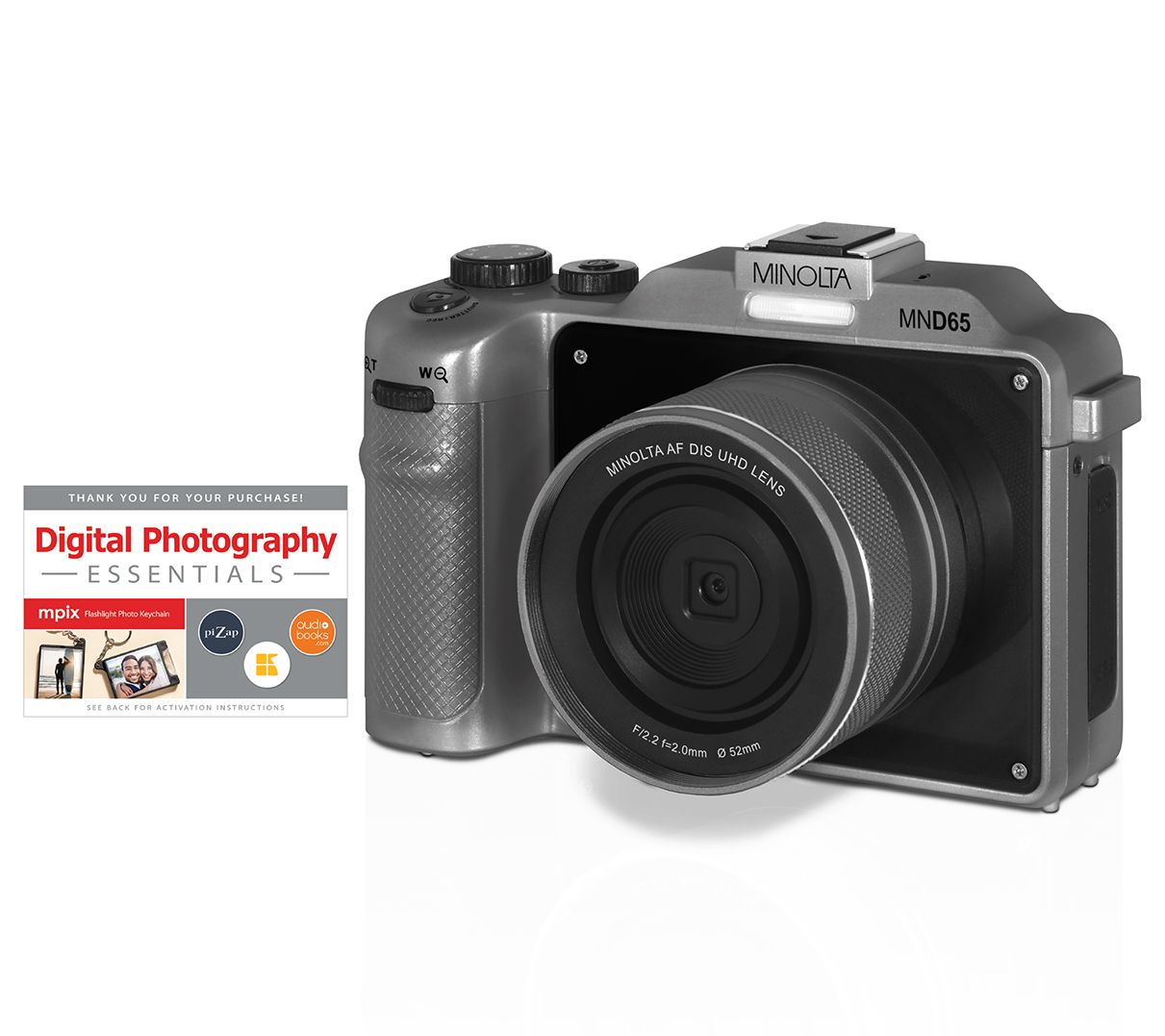 Minolta MND65 56MP & 18x Zoom Camera with 32GB SD Card & Accessories