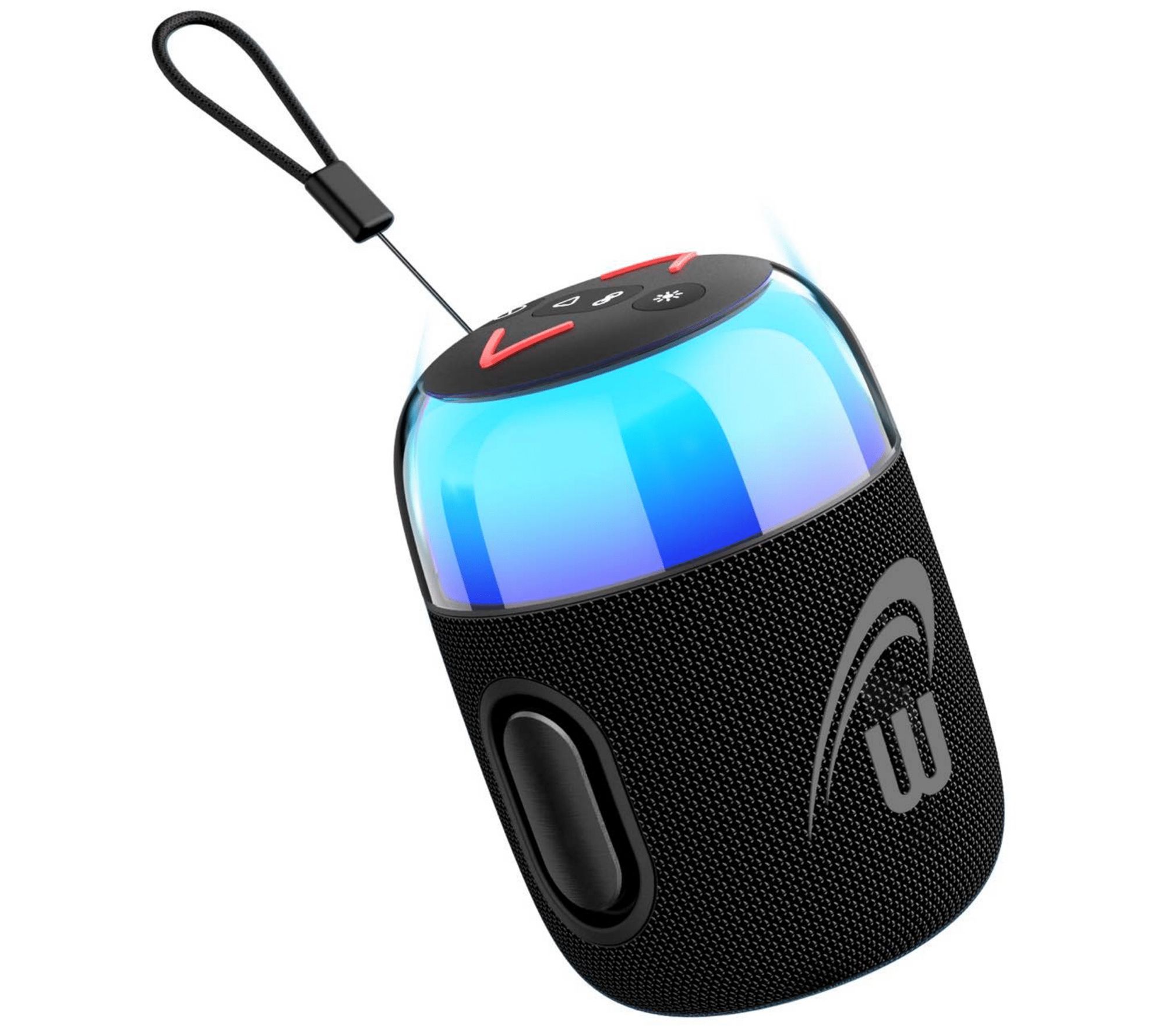 WorryFree Gadgets 10W Mini Portable Speaker w/RGB Lights