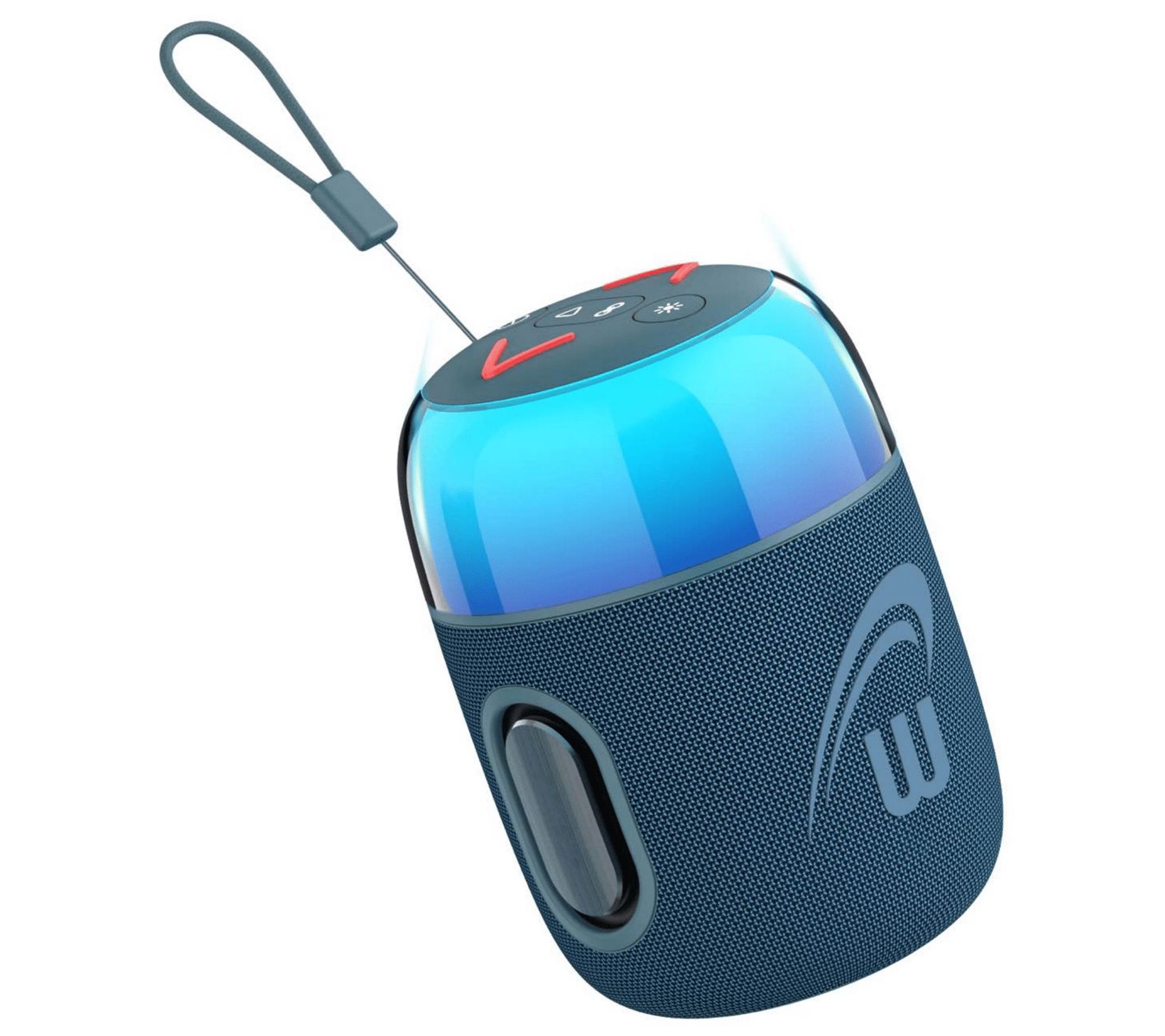 WorryFree Gadgets 10W Mini Portable Speaker w/RGB Lights