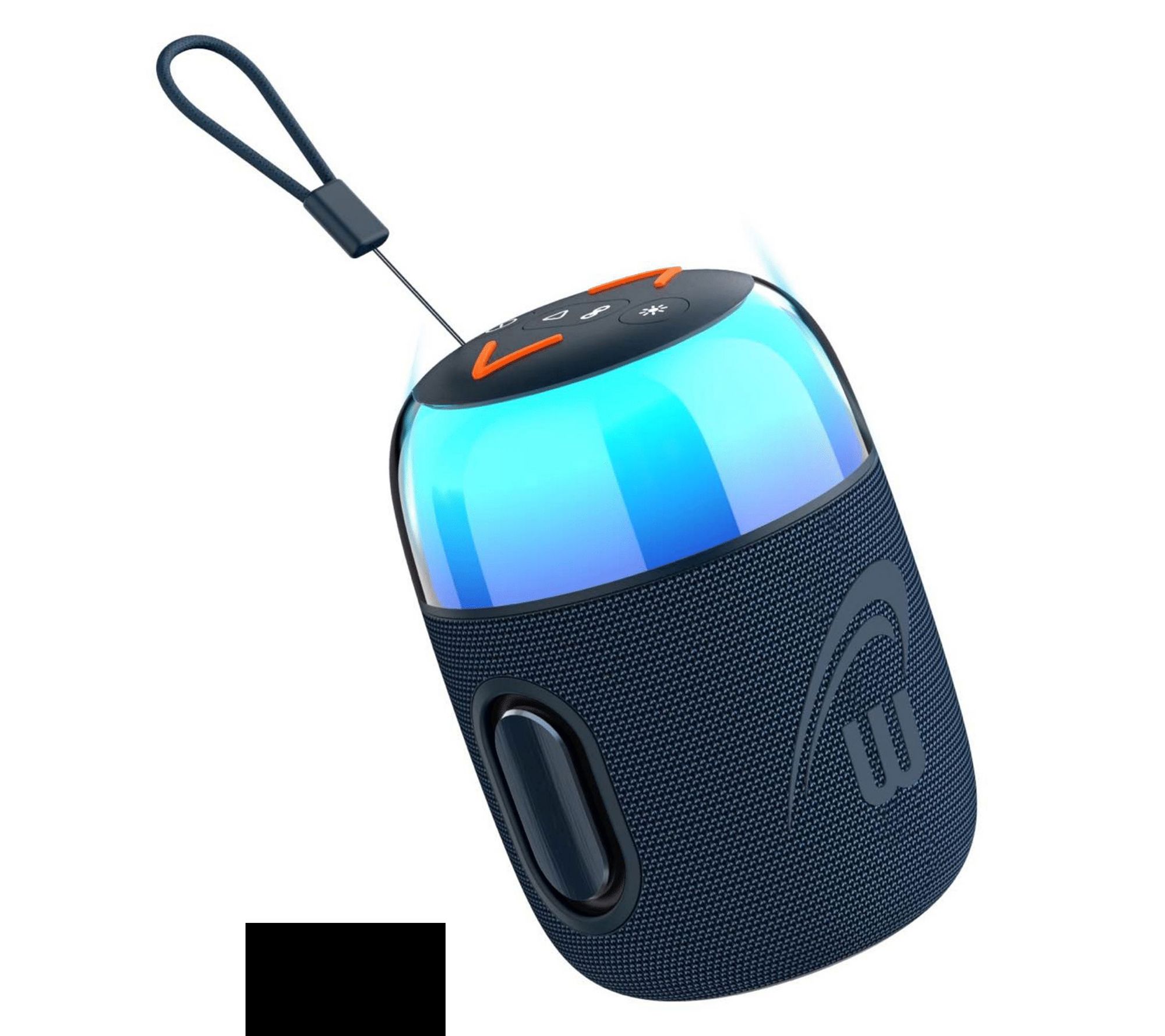 WorryFree Gadgets 10W Mini Portable Speaker w/RGB Lights