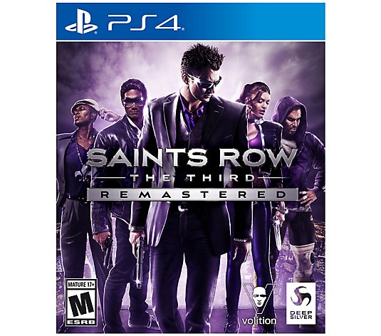 Saints Row The Third Remastered Game for PS4