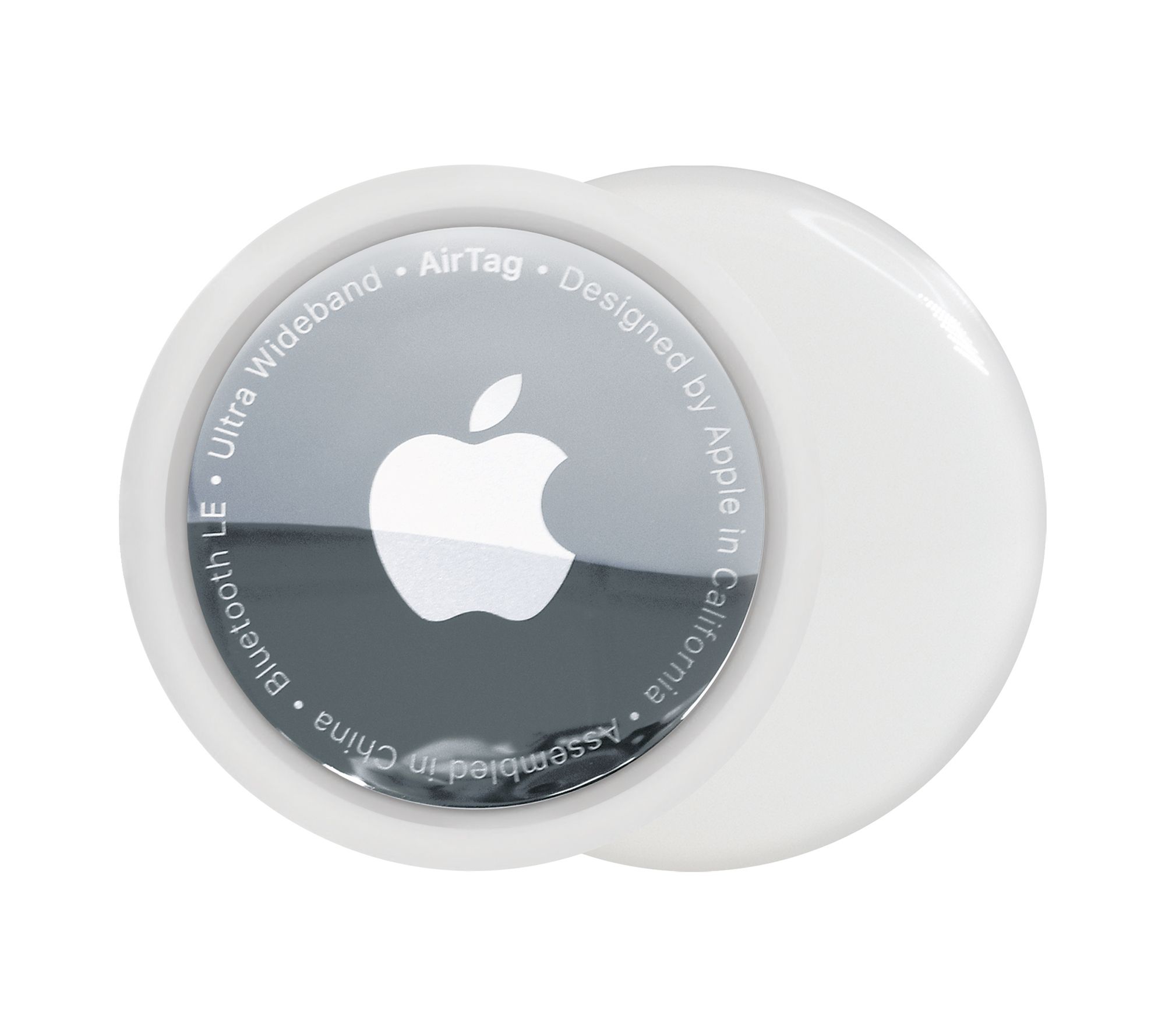 Apple AirTag Single Tracker with Keychain Case & Voucher - QVC.com