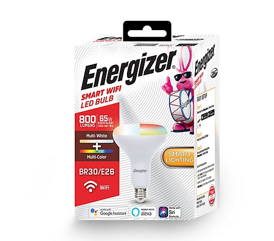 Energizer Smart Multi-White & Multi-Color BR30LED Bulb