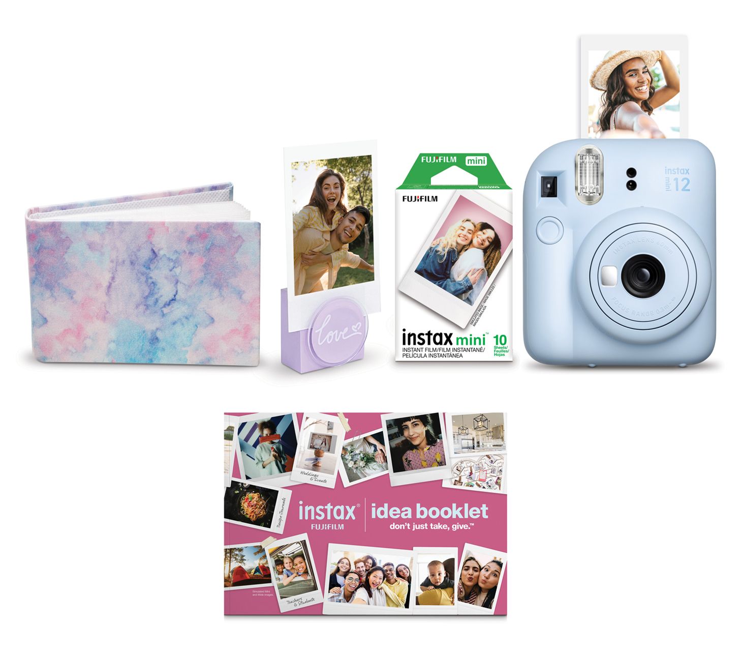 Fujifilm Instax Mini 12 Instant Print Camera with Accessories - QVC.com