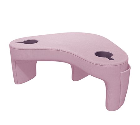 Limitless Lap Desk Memory Foam Pillow with 2 cup Holders