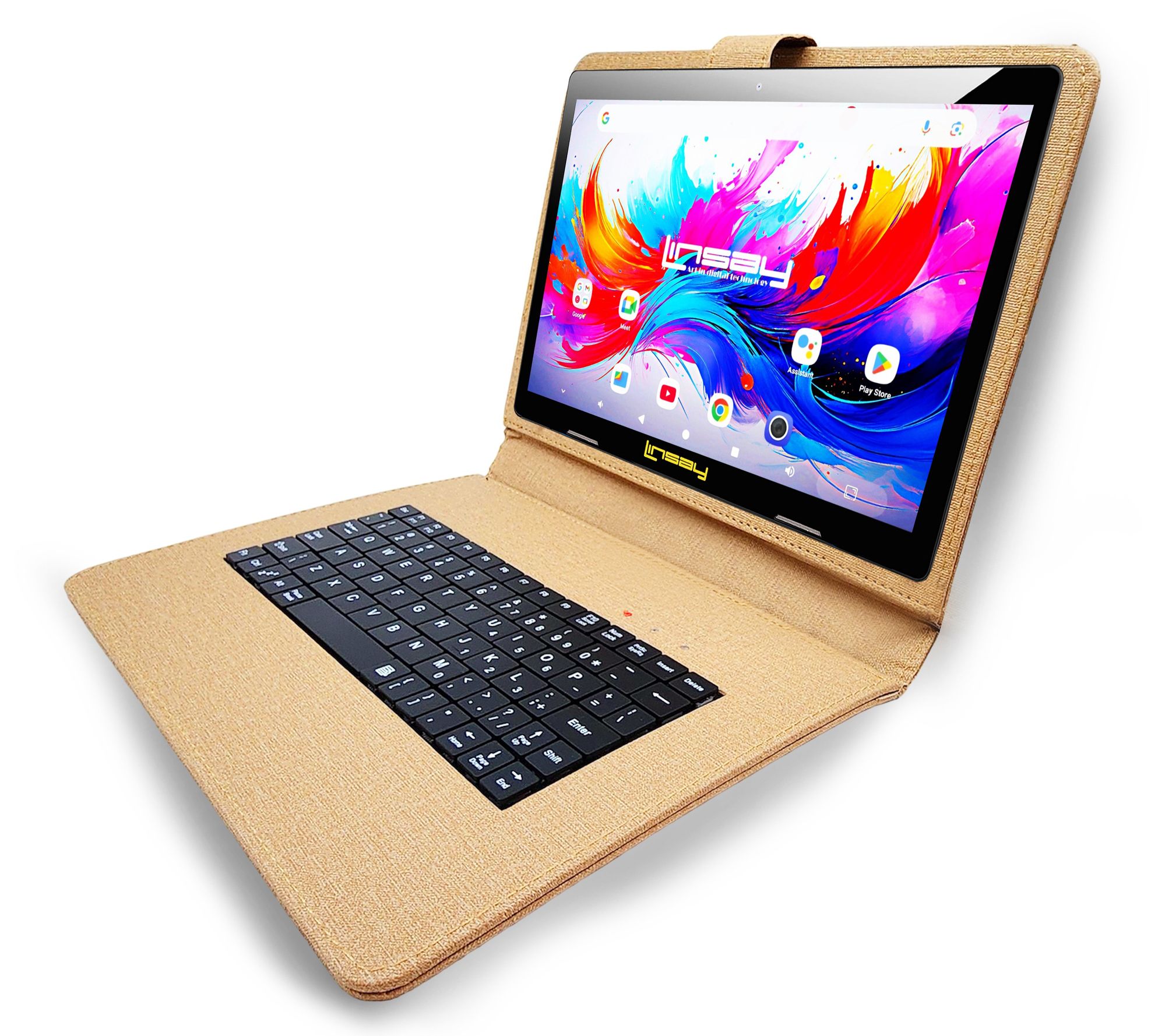 Linsay 10.1" Octo Core 256GB Tablet w/ Backpackand Pen