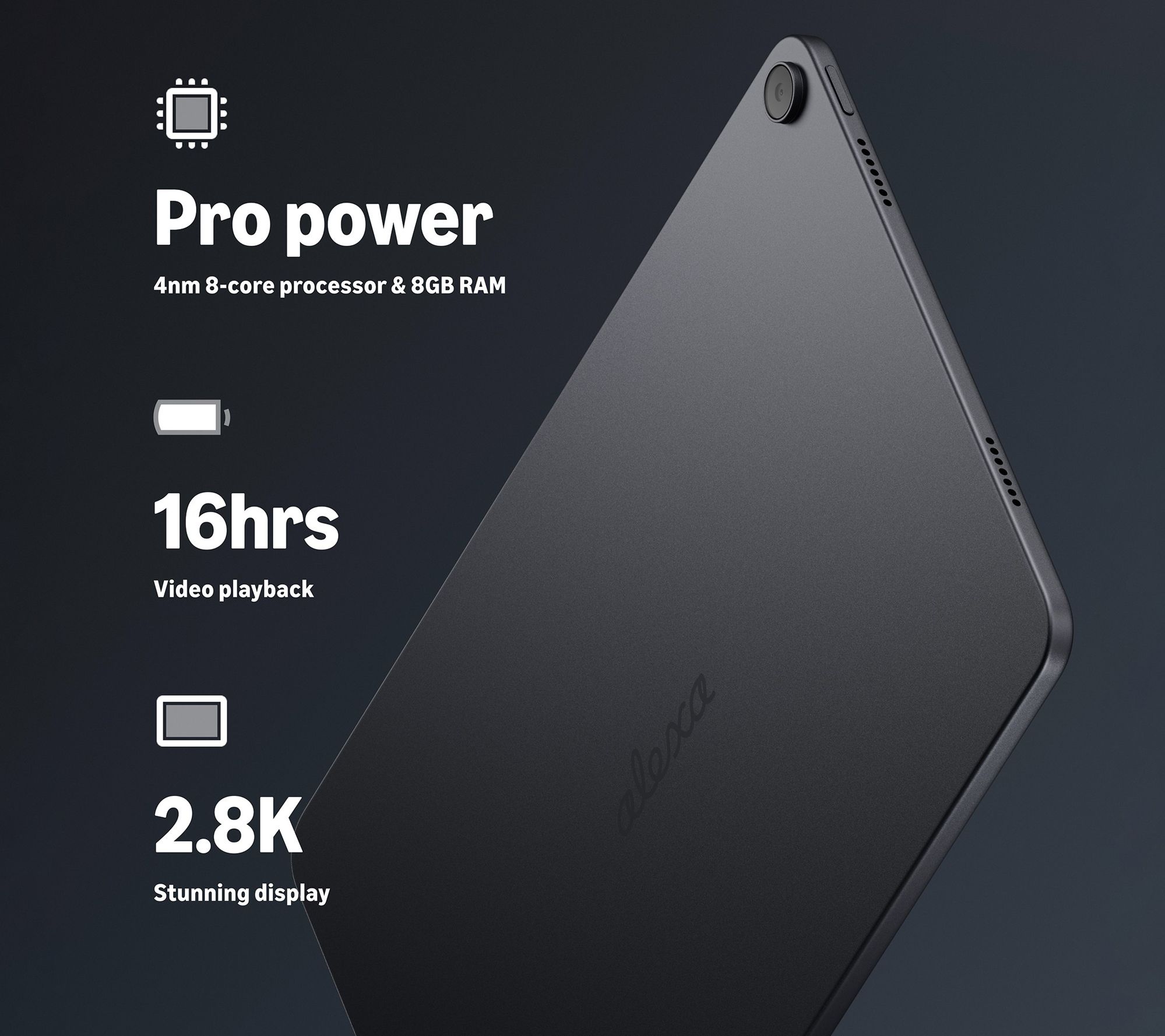 All New Amazon Alexa Tablet 12 Pro 8GB RAM 128GB with Alexa+ | QVC