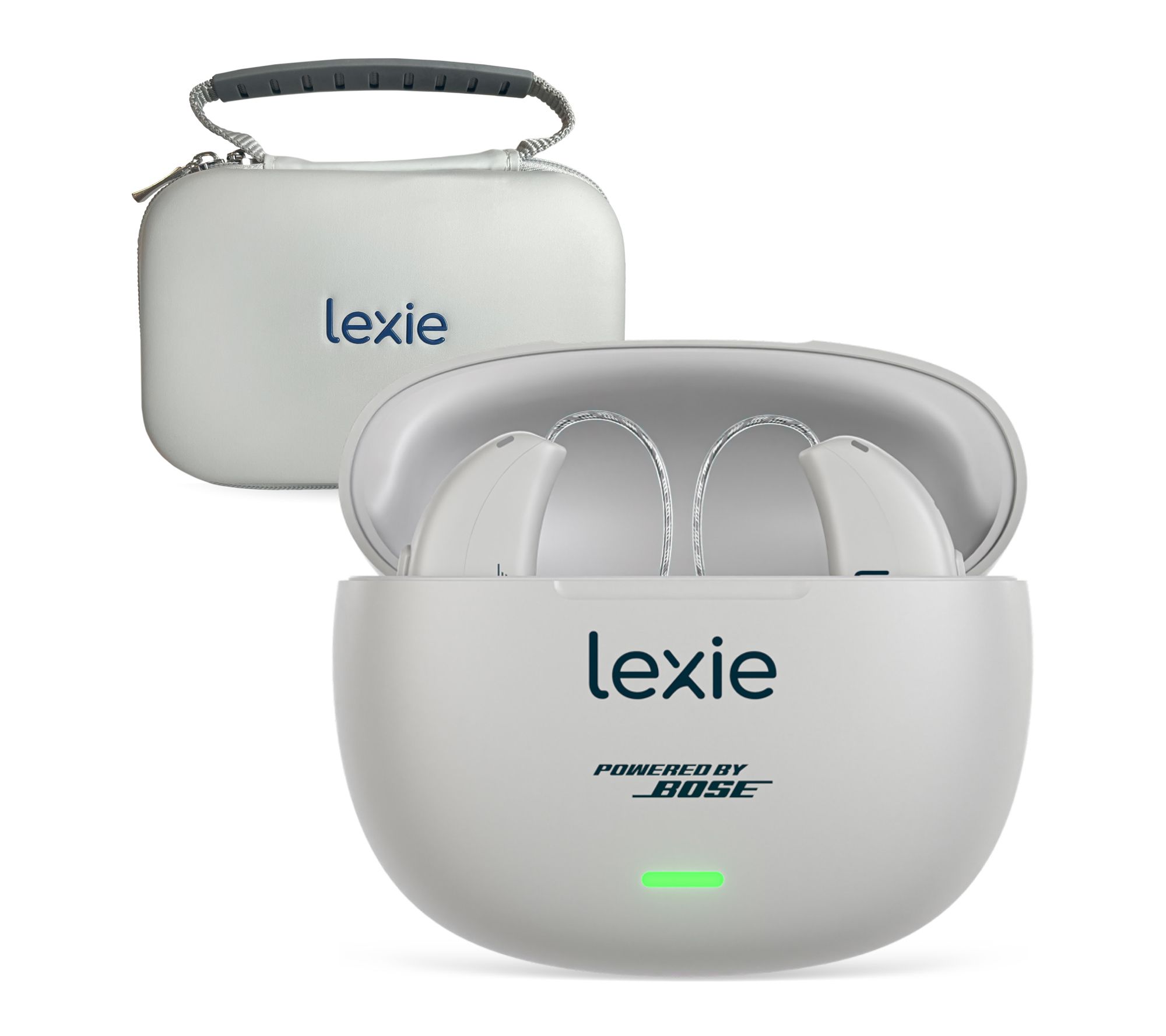 Lexie B3 Powered by Bose Sound OTC Hearing Aid with Carry Case