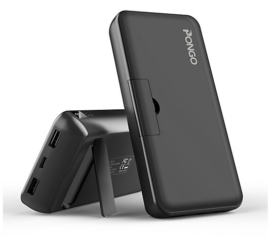 Pongo 2 Pack of 20,000mAH Power Banks w/ 3-in-1 Charging Cable