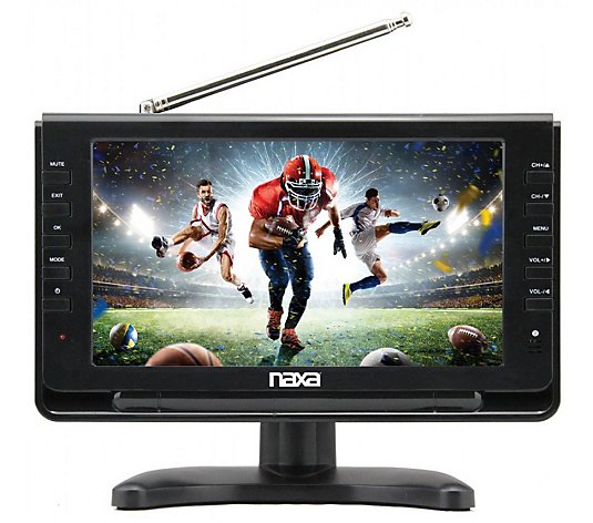 Naxa 10" Portable TV & Multimedia Player w/ CarPackage