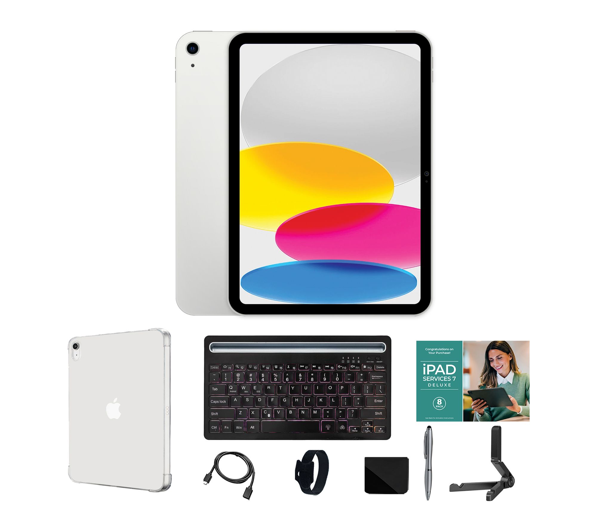 Apple iPad 11" 2025 A16 Wi-Fi 128GB with Keyboard and Accs.