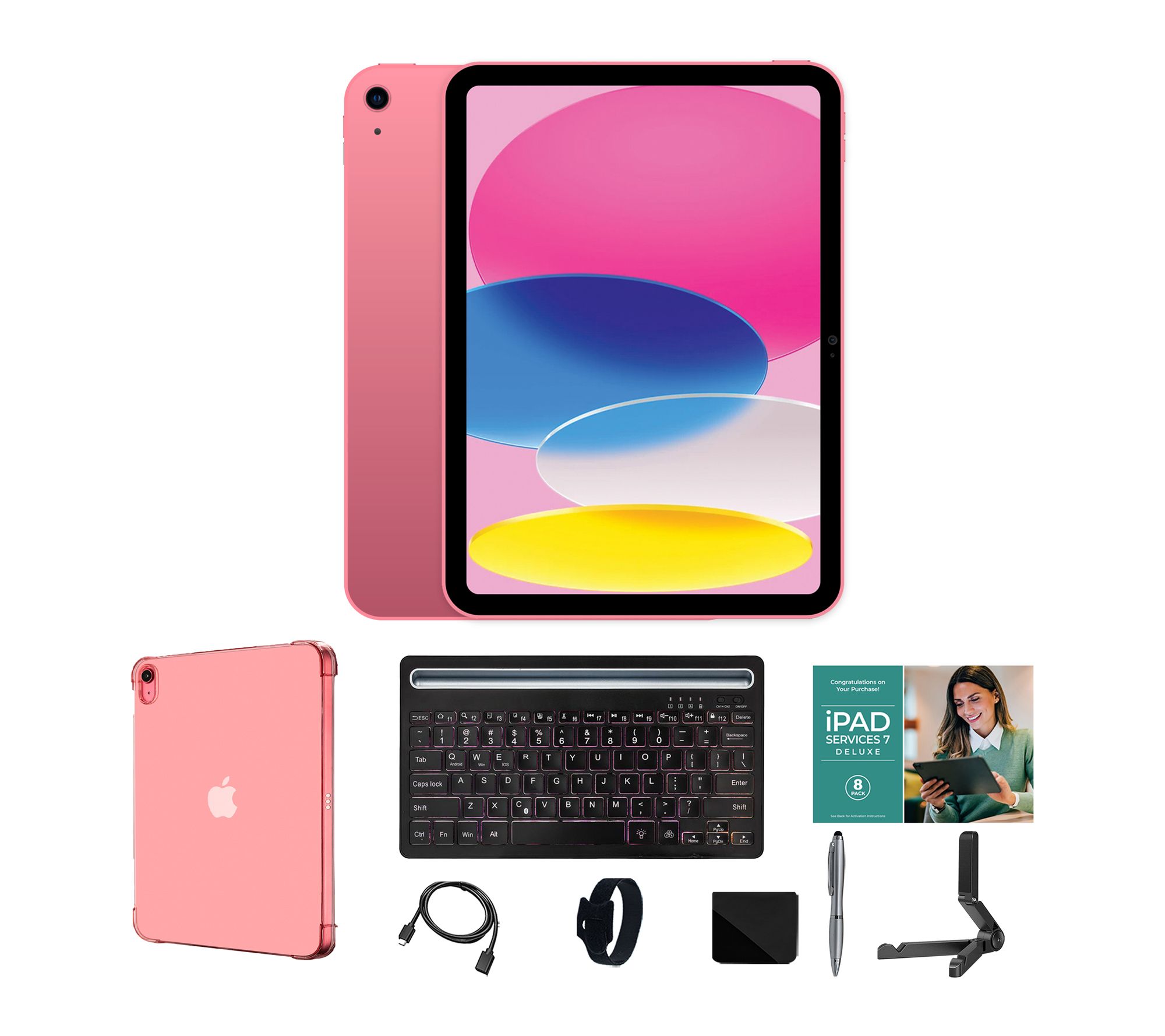 Apple iPad 11" 2025 A16 Wi-Fi 128GB with Keyboard and Accs.