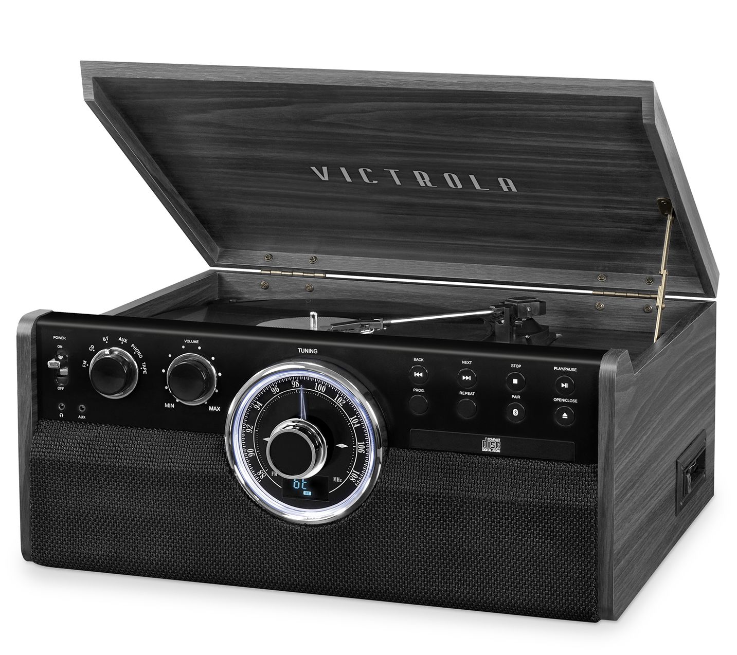 Victrola 6-in-1 Empire Bluetooth Record Player