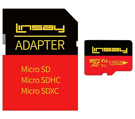 Linsay Super Pro 128GB MicroSD Card