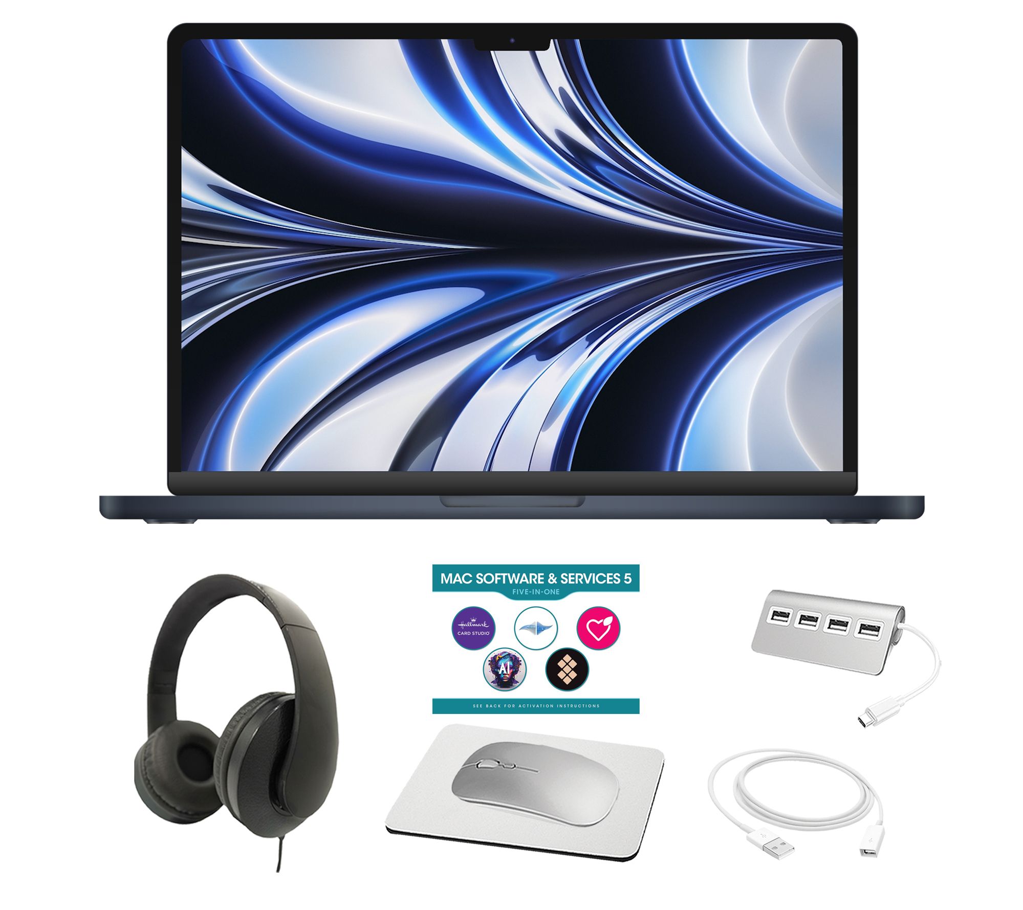 Apple Macbook Air 13" M2 256GB 16GB Bundle