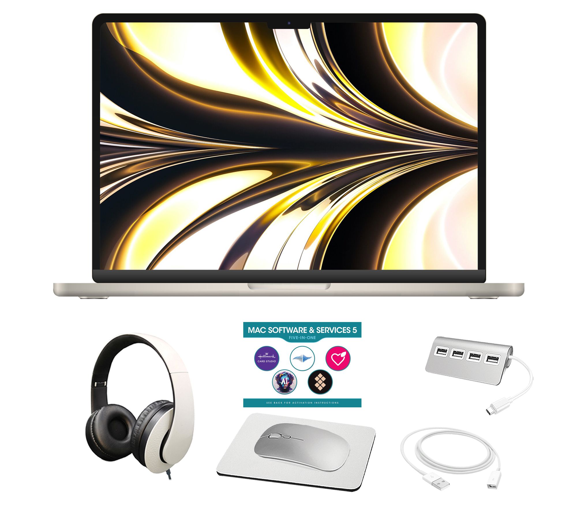 Apple Macbook Air 13" M2 256GB 16GB Bundle