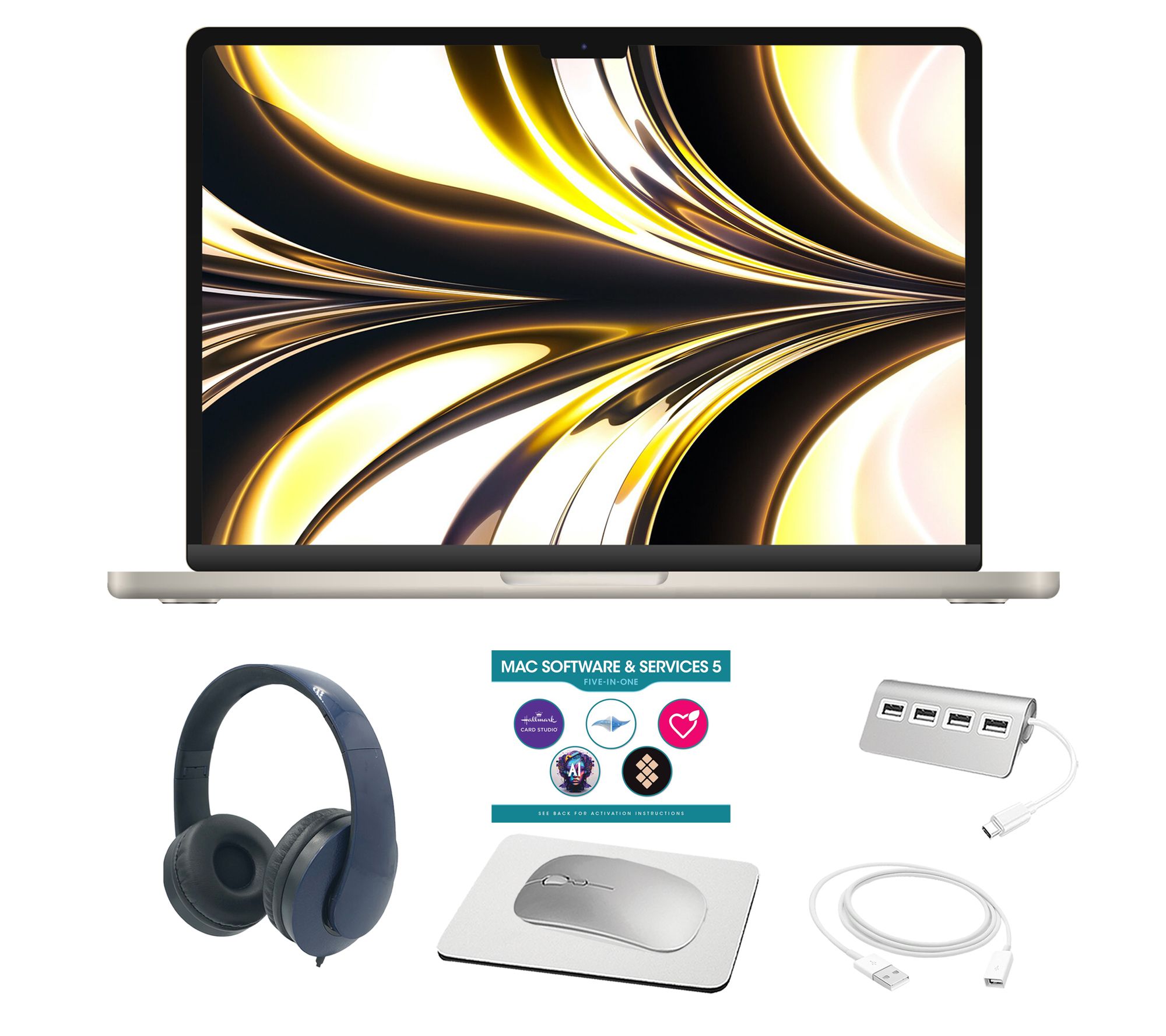 Apple Macbook Air 13" M2 256GB 16GB Bundle