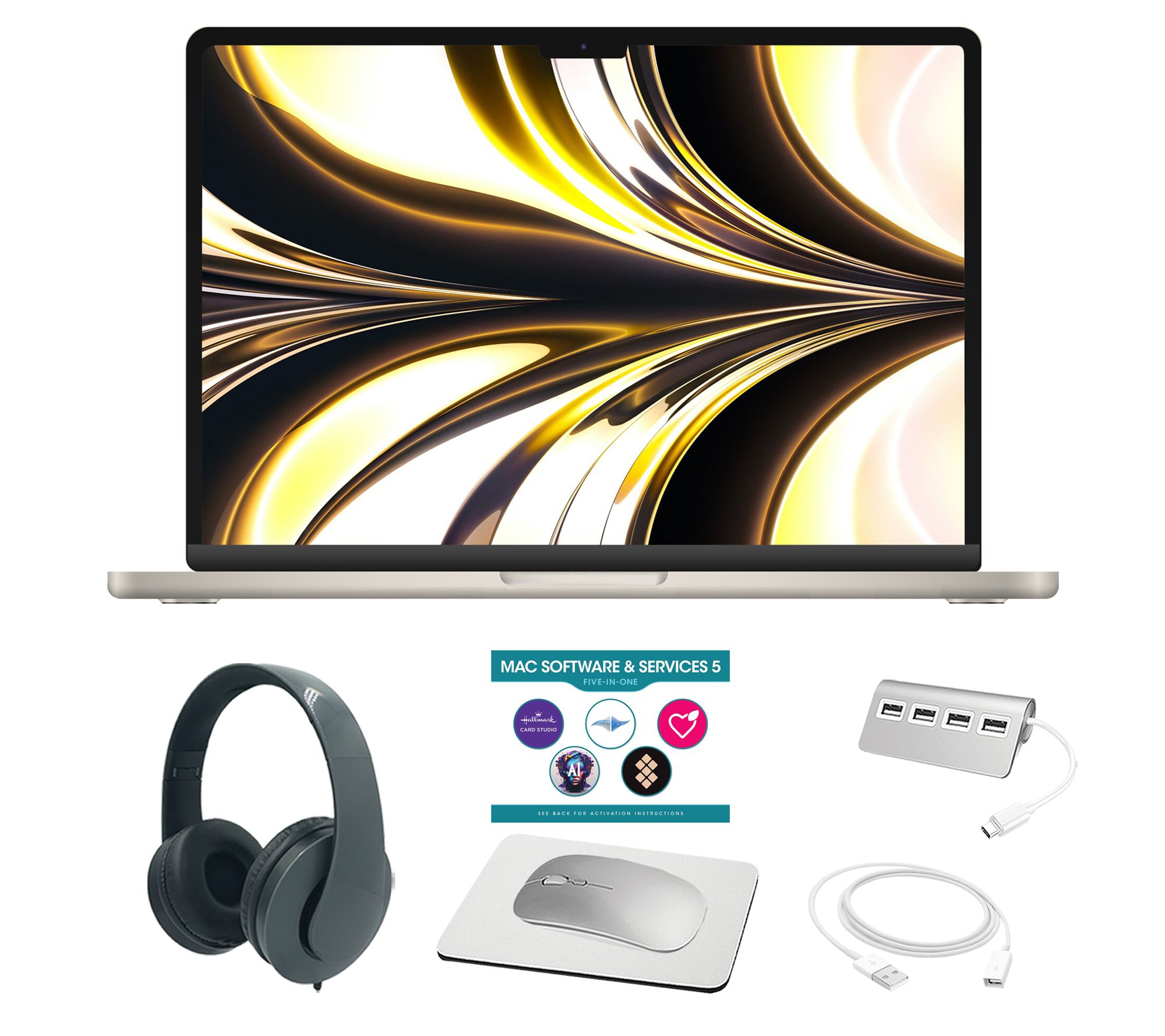 Apple Macbook Air 13" M2 256GB 16GB Bundle