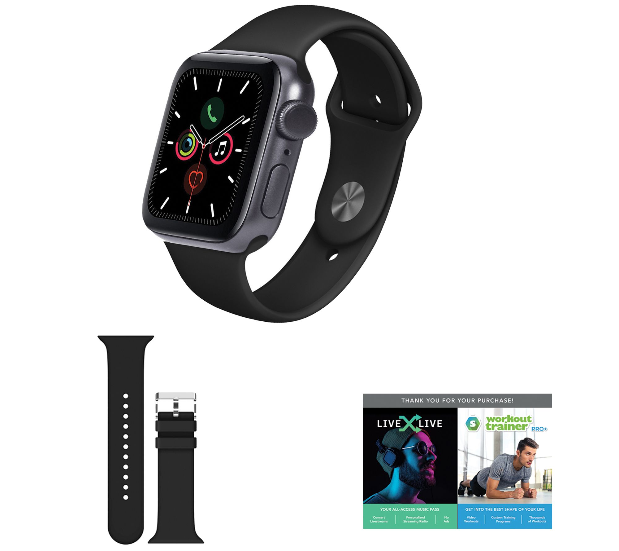 Apple Watch SE GPS 40mm with Accessories - QVC.com