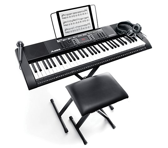 Alesis Harmony 61 Keyboard with Accessories and Starter Bundle