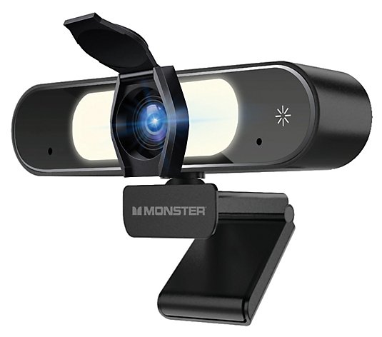 Monster Insight Focus 4K Webcam w/ Auto Focus&Light 3840x2160