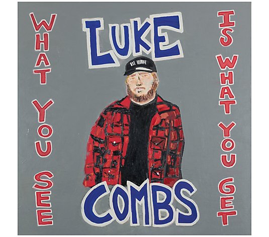 Luke Combs What You See Is What You Get 2-LP Vi nyl Record Set