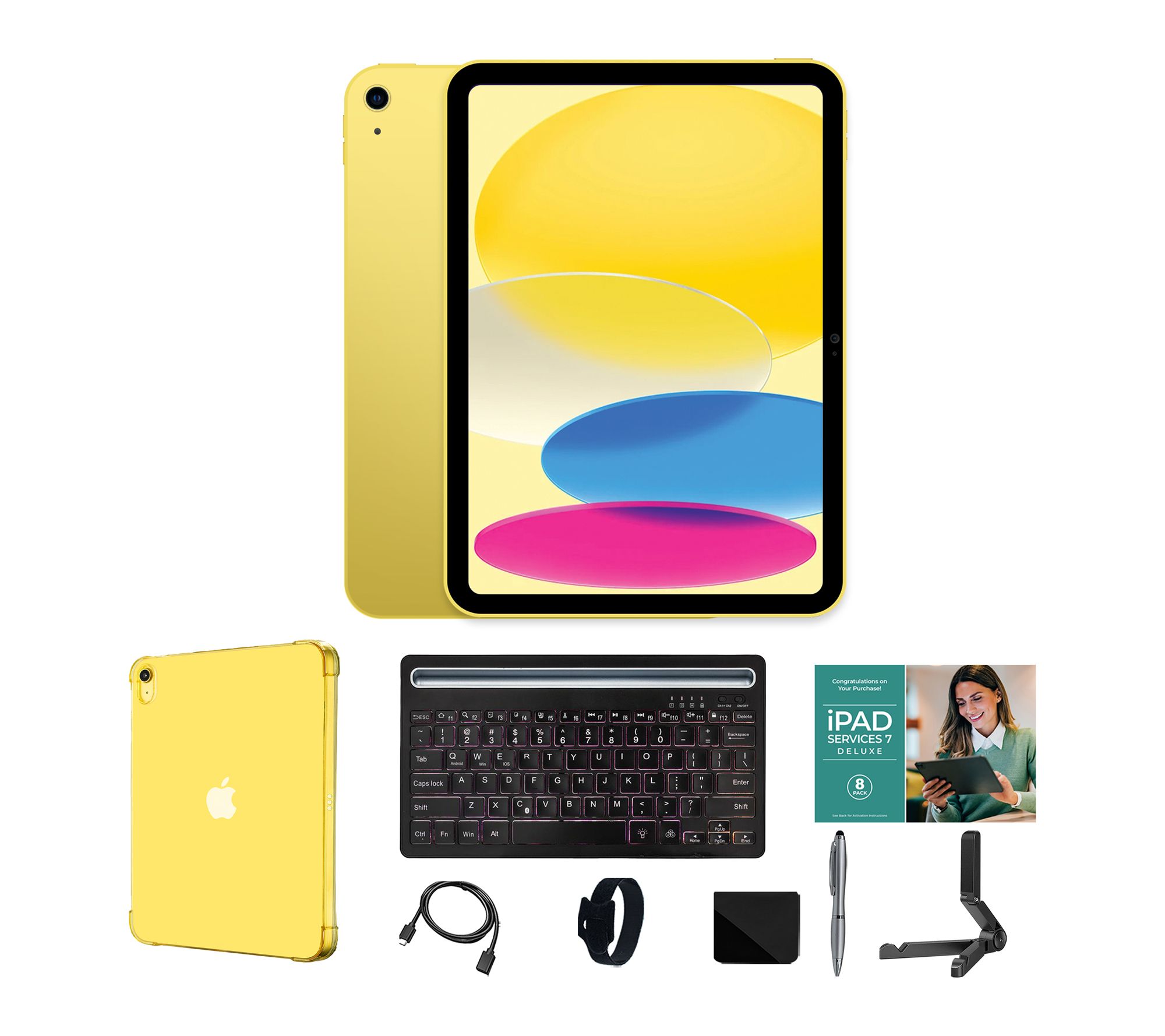 Apple iPad 11" 2025 A16 Wi-Fi 512GB with Keyboard and Accs.