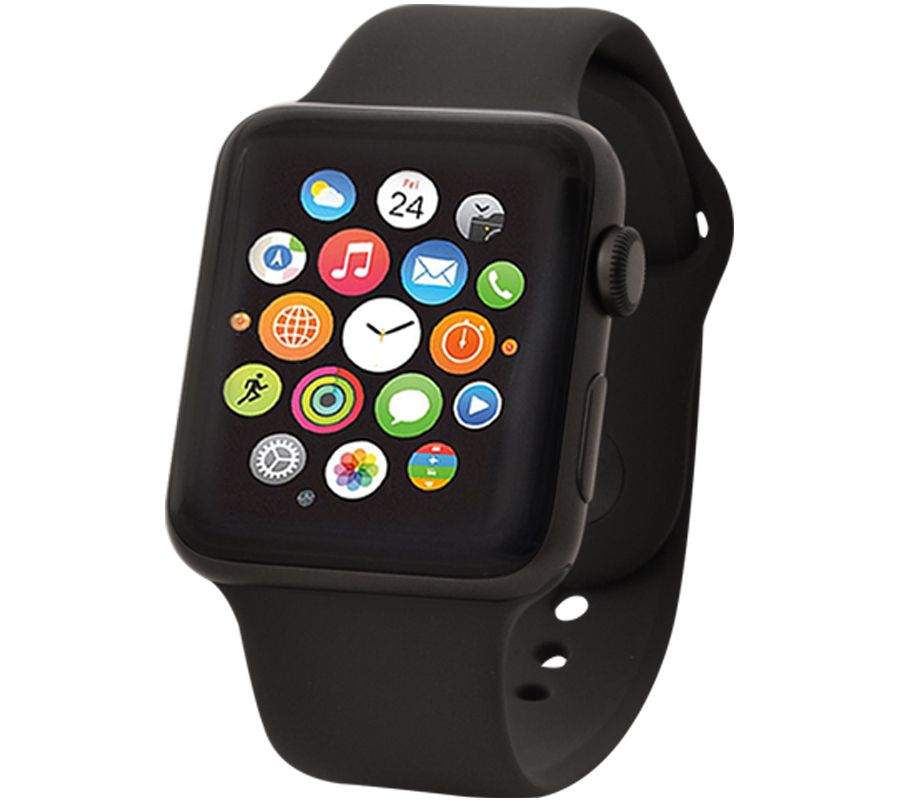 Apple Watch Series 3 42mm w Bluetooth Earbuds and Accessories