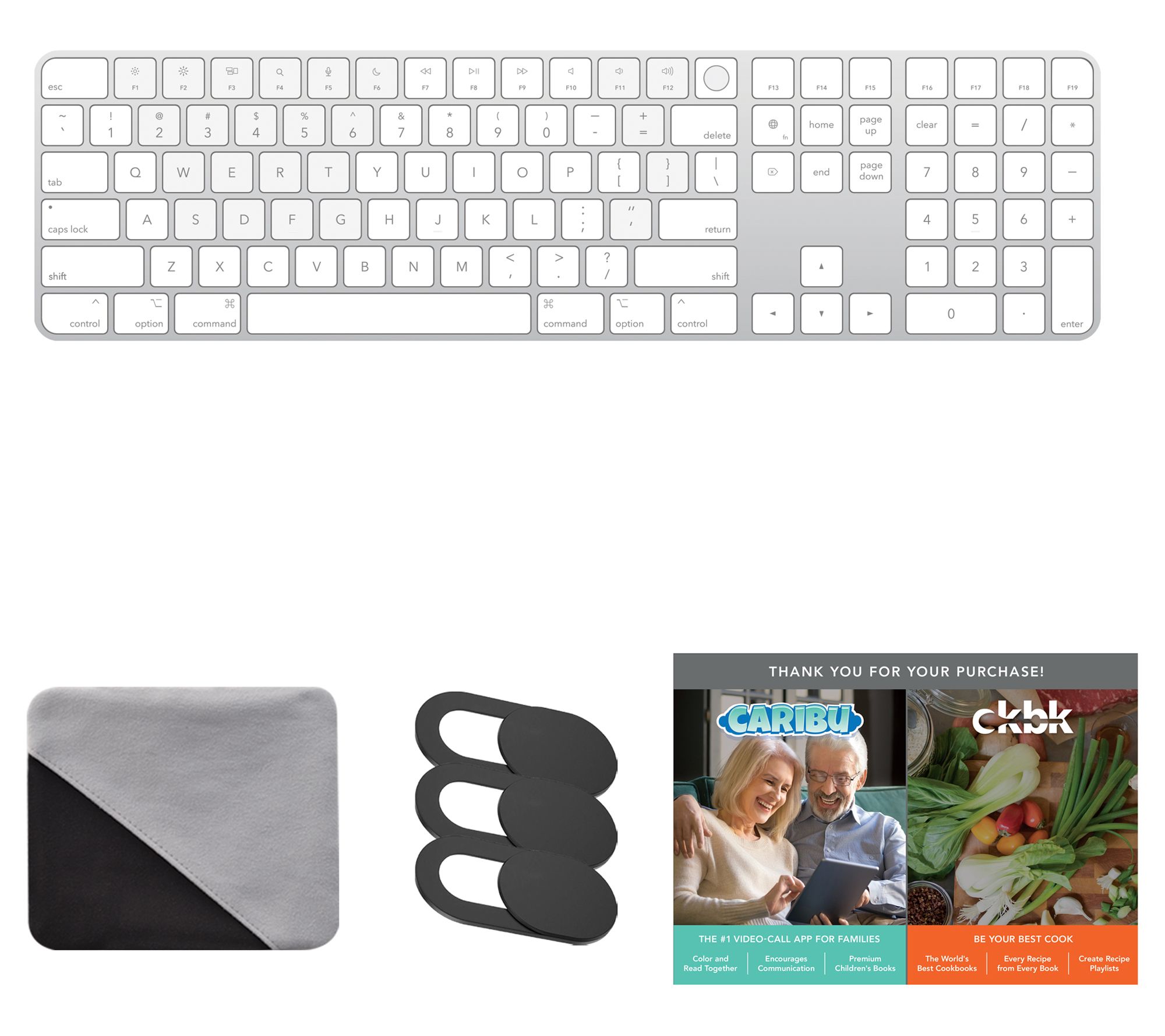 Apple Magic Keyboard with Touch ID and Numericeypad