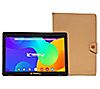 LINSAY 10" Android 12 Tablet w/ Leather Case