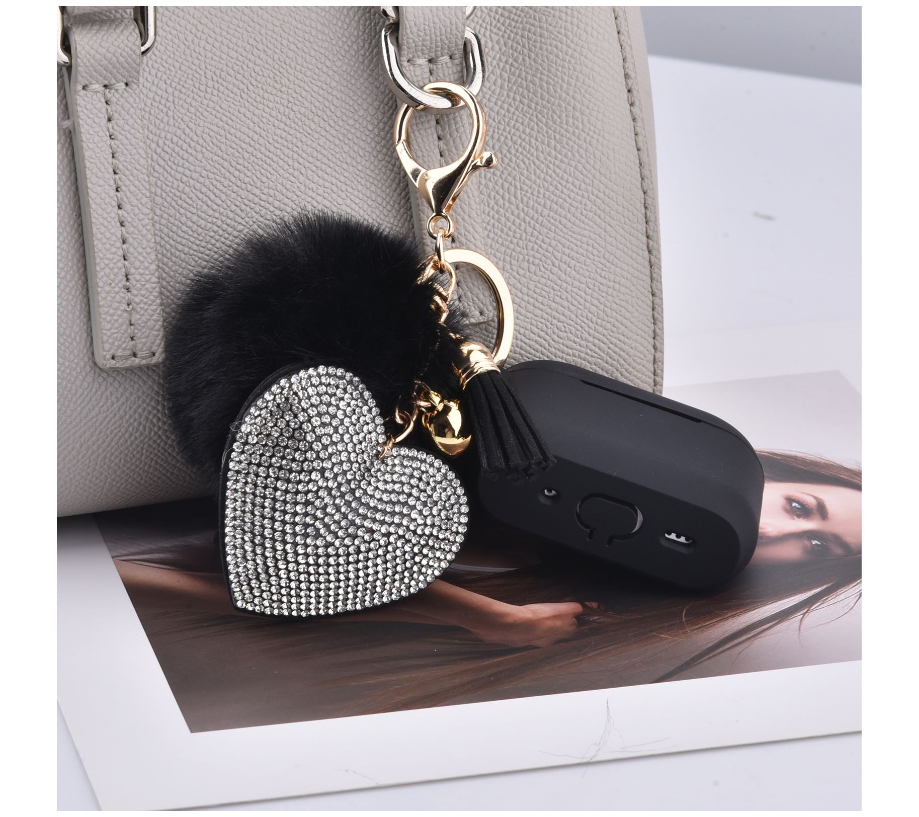 Worryfree Gadgets Case Compatible With Apple Airpods Stylish Bling