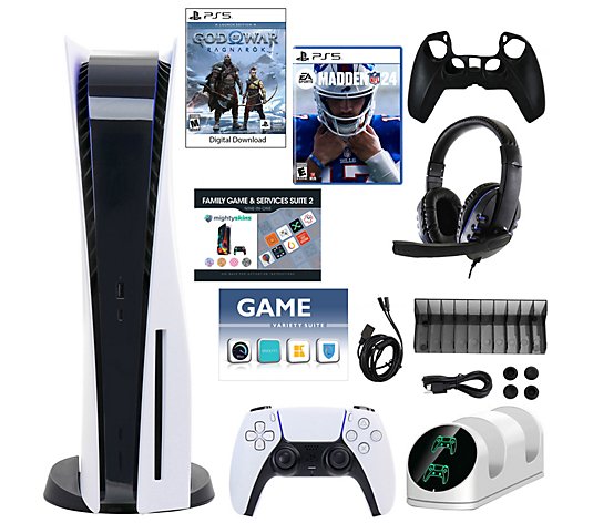 PS5 Console with Madden 24 & God of War Bundle 