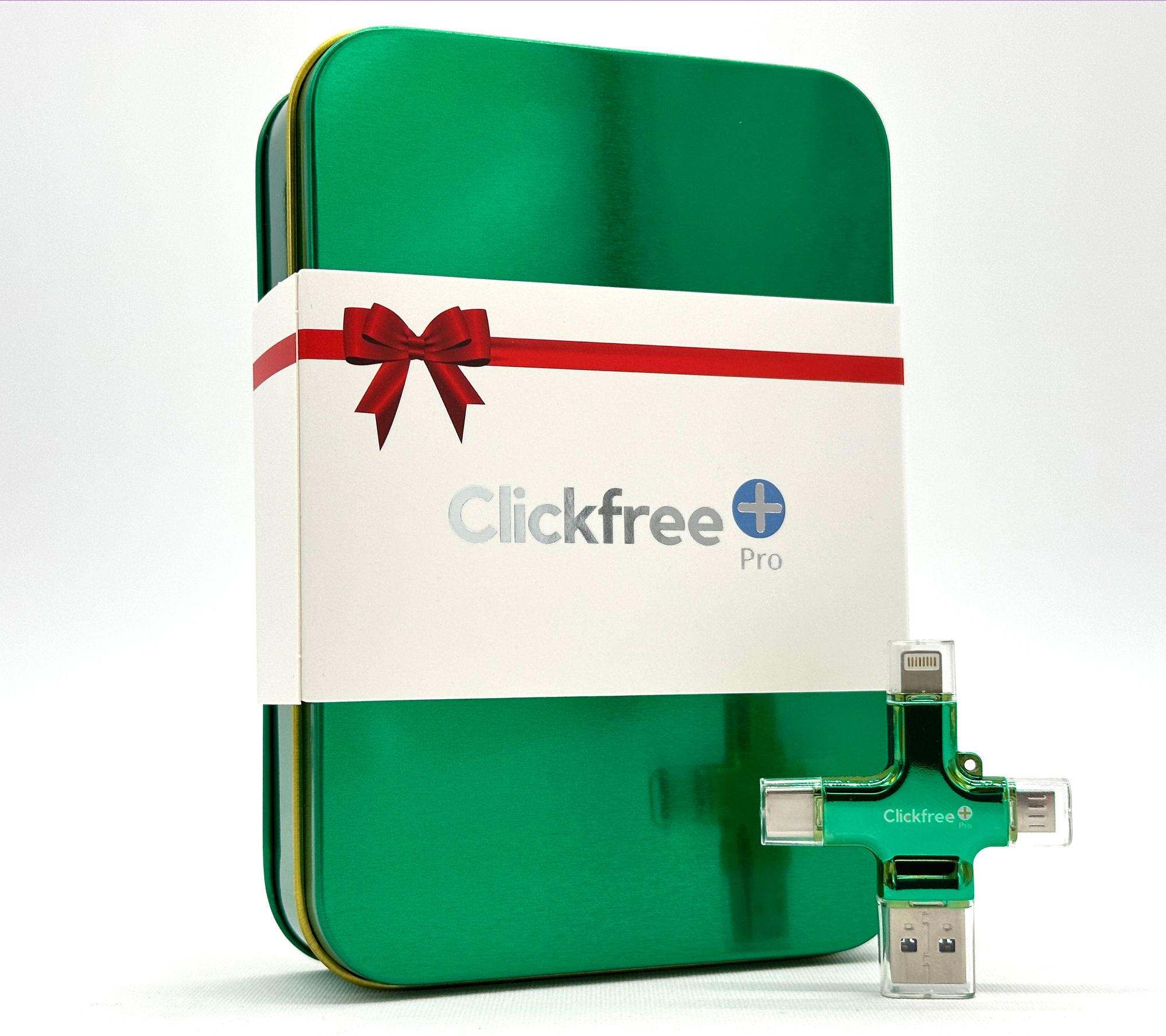 Clickfree Pro 64GB Photo & Video Storage Device with Gift Tin