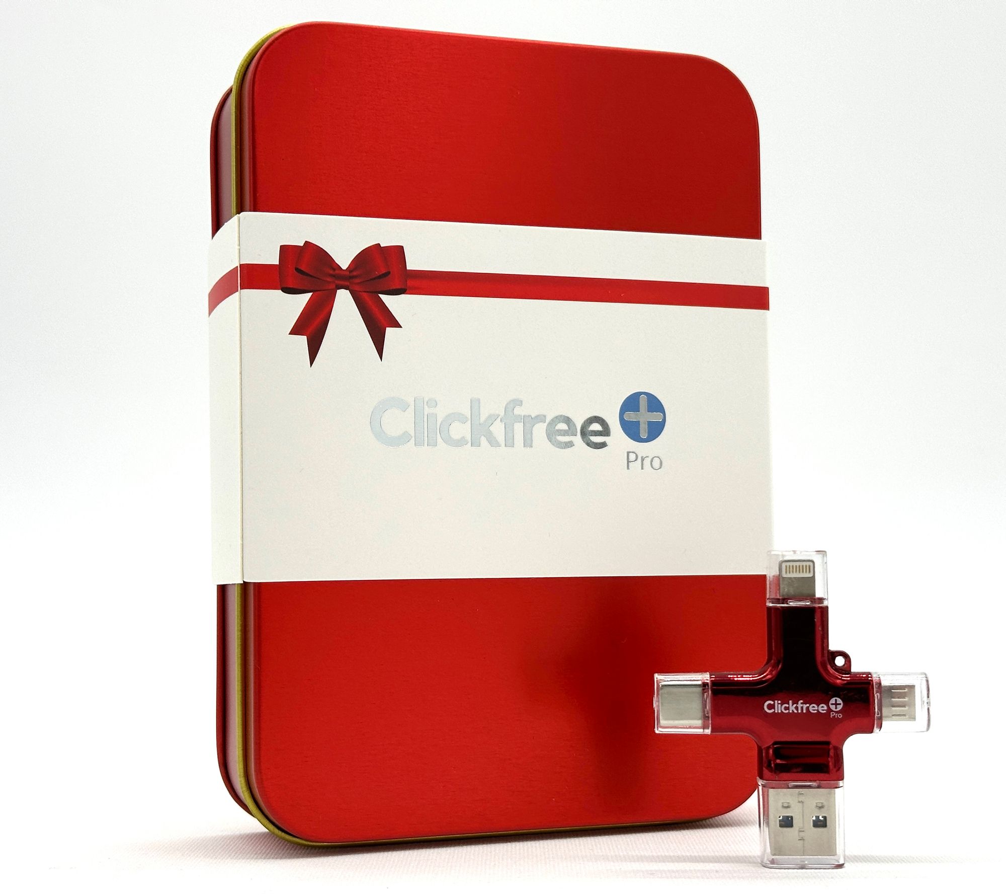 Clickfree Pro 64GB Photo & Video Storage Device with Gift Tin