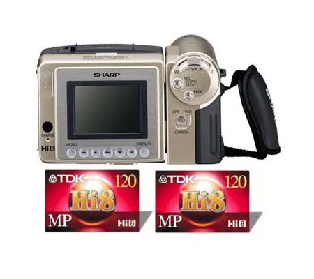 Sharp VL-AH30U Hi8 ViewCam w/3