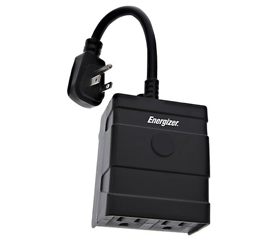 Energizer Smart Outdoor App & Voice Controlled 2-Outlet Plug