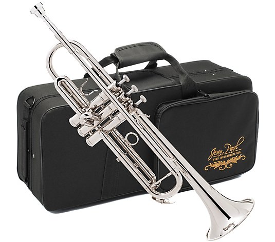 Jean Paul USA Nickel Finish Trumpet with Contoured Case