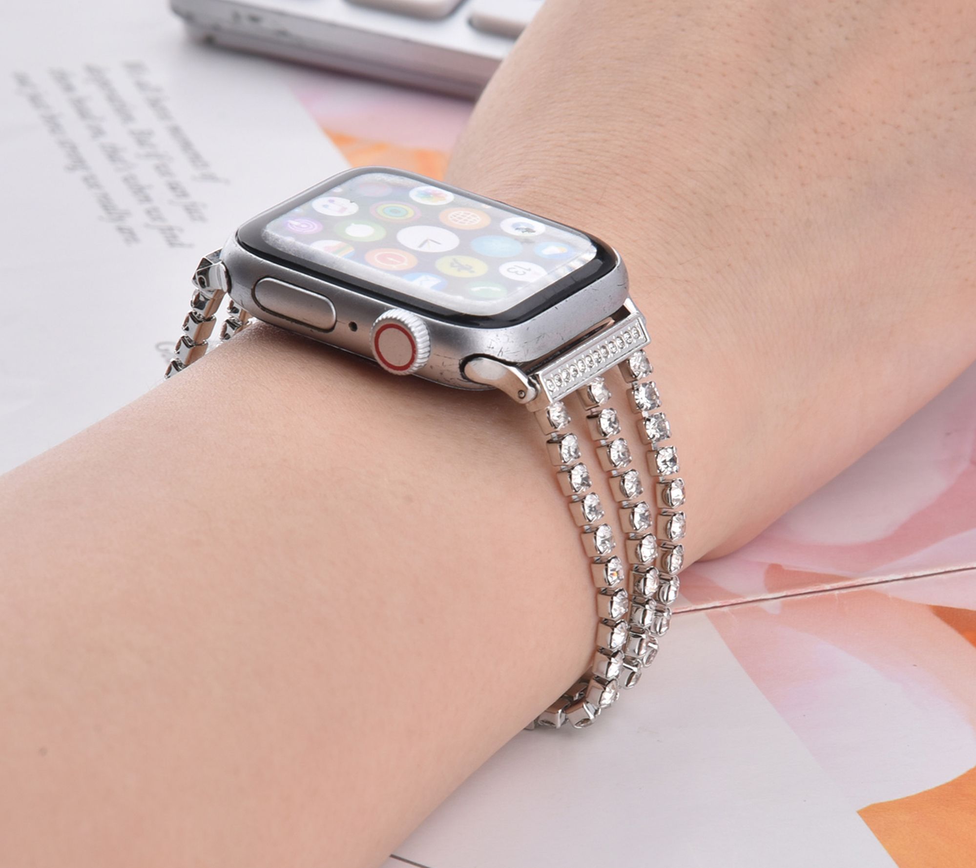 WorryFree Gadgets Apple Watch 38/40/41mm Blingressy Band