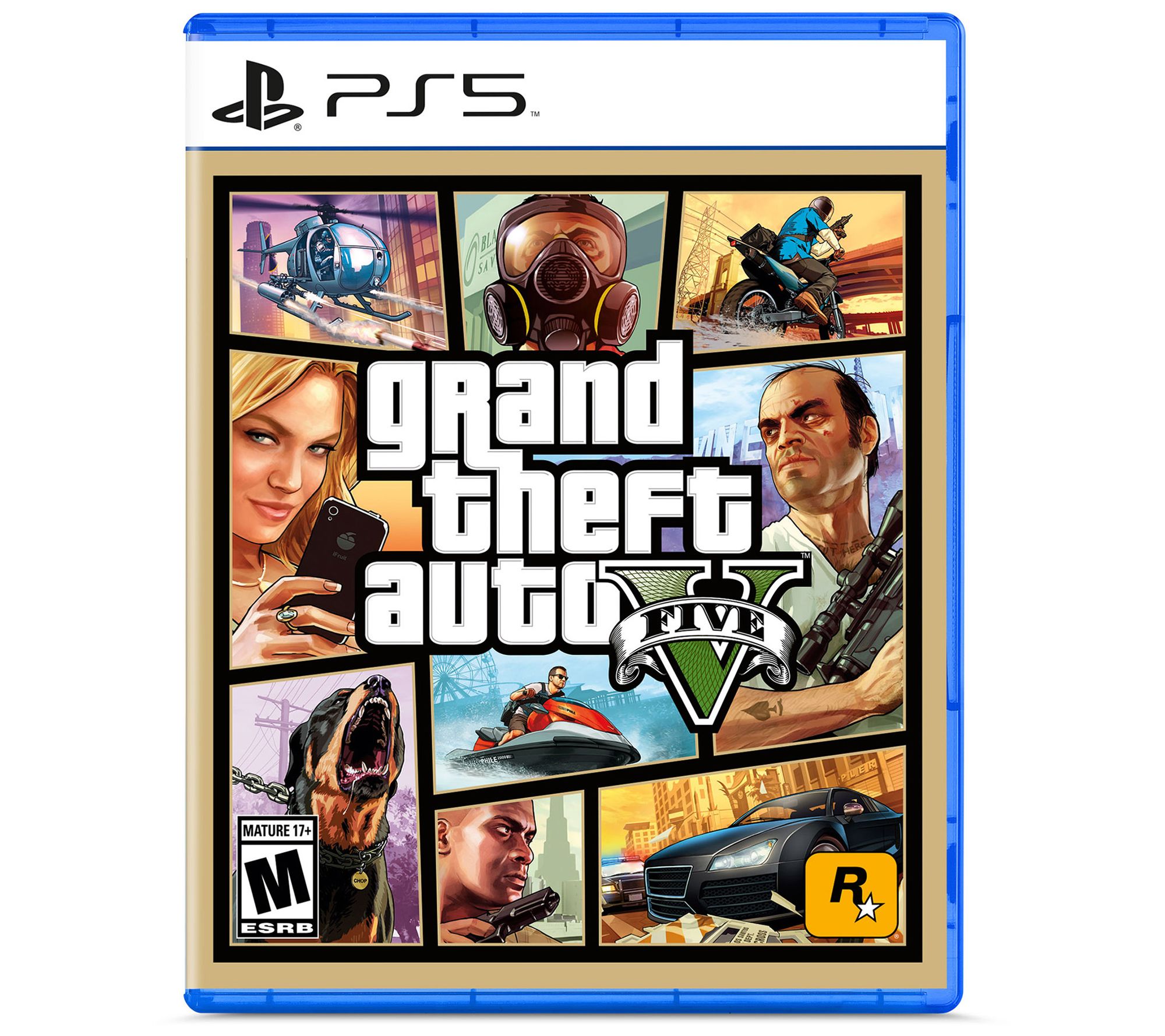 GRAND THEFT AUTO V FIVE GTA 5 PLAYSTATION 4 PS4 VIDEO GAME TESTED