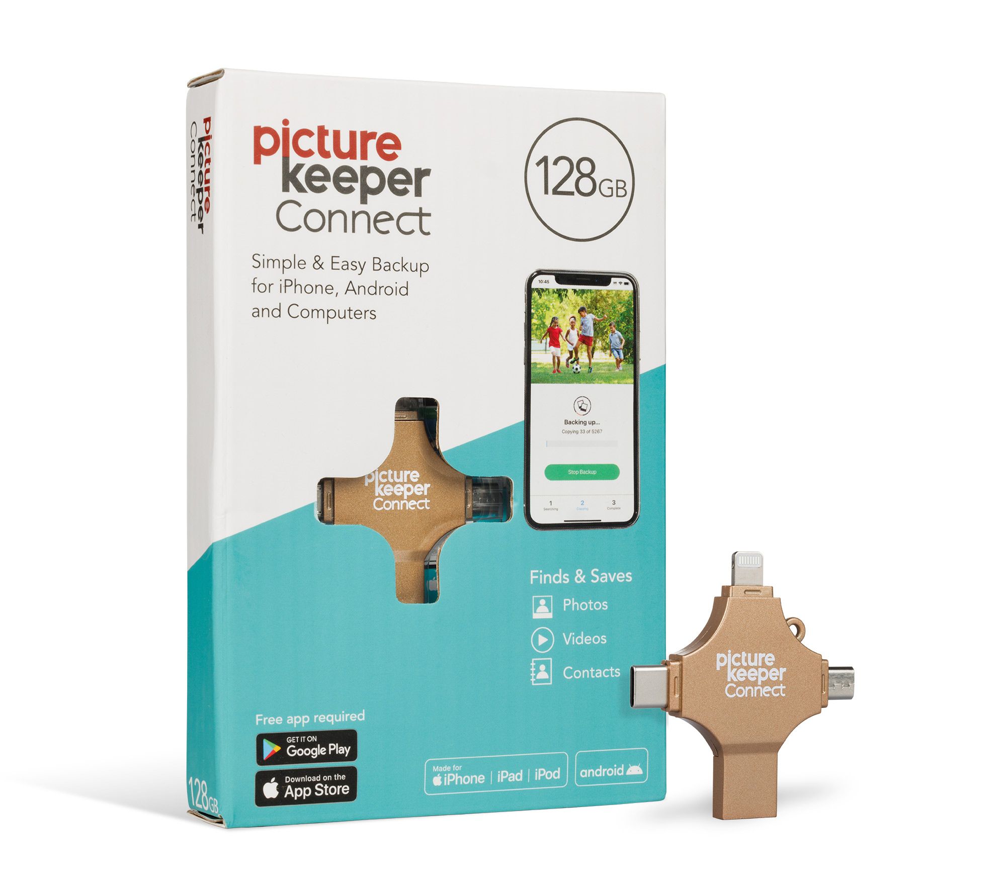 Picture Keeper Connect 128GB Digital Storage Device