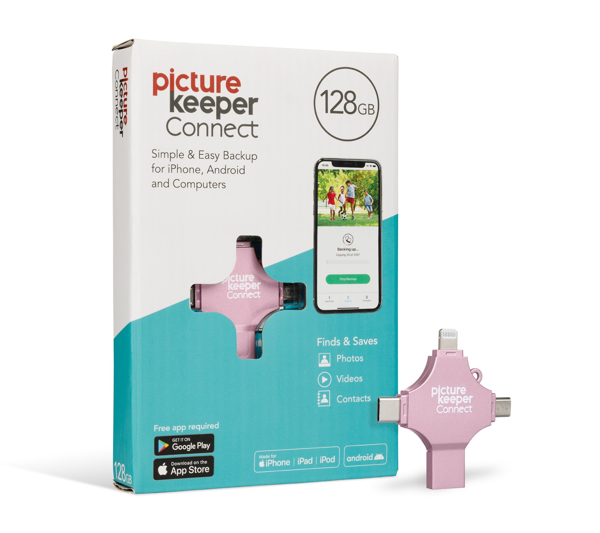 Picture Keeper Connect 128GB Digital Storage Device