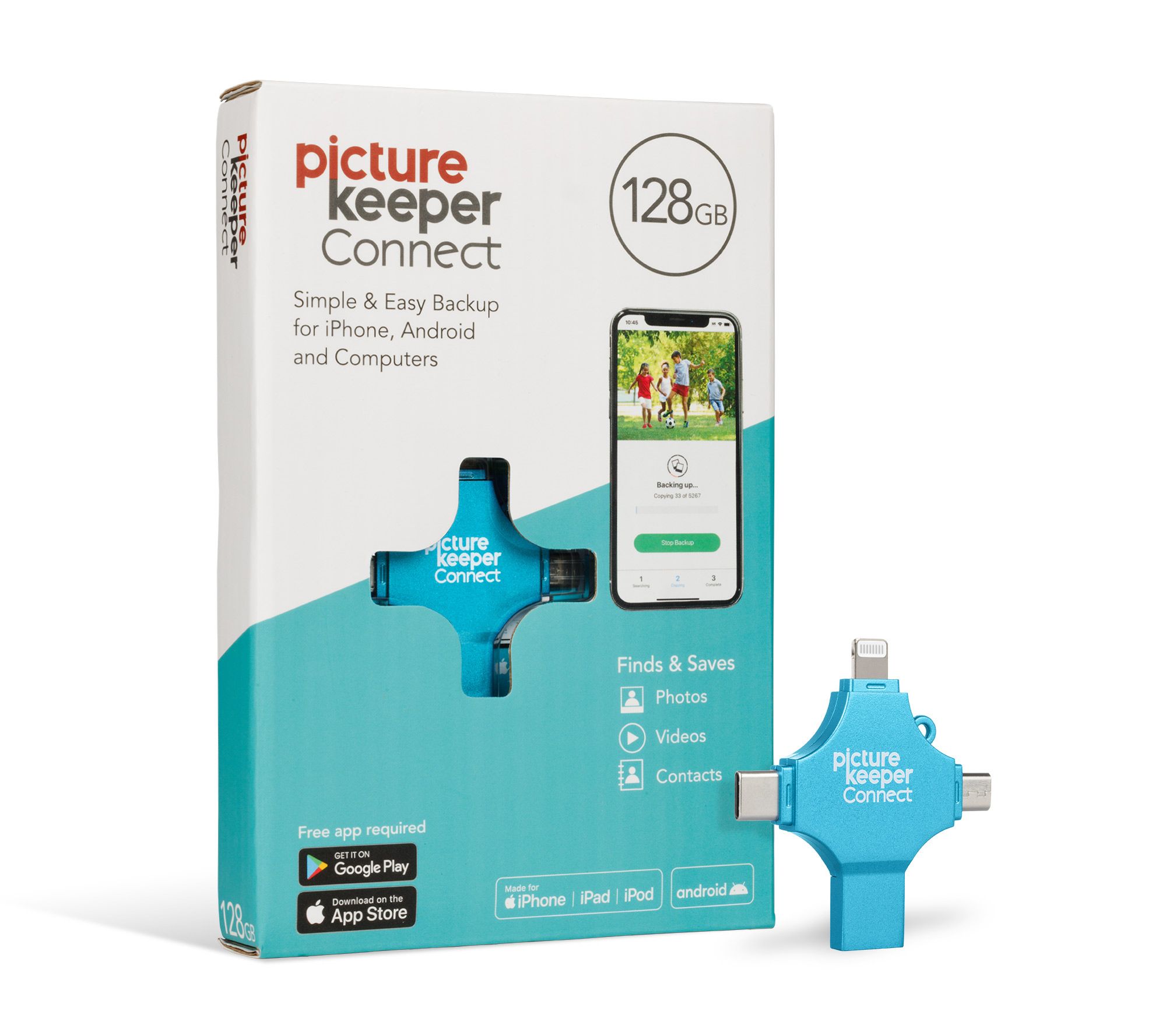 Picture Keeper Connect 128GB Digital Storage Device