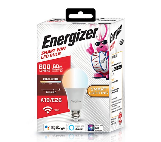 Energizer Smart Multi-White Dimmable LED Bulb