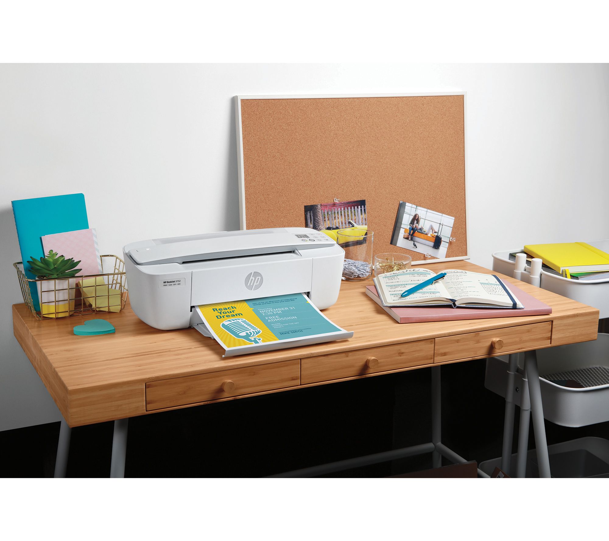 HP DeskJet 3752 AllinOne Wireless Inkjet Color Printer