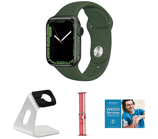 Apple Watch Series 7 41mm GPS & Cellular with Accessories 