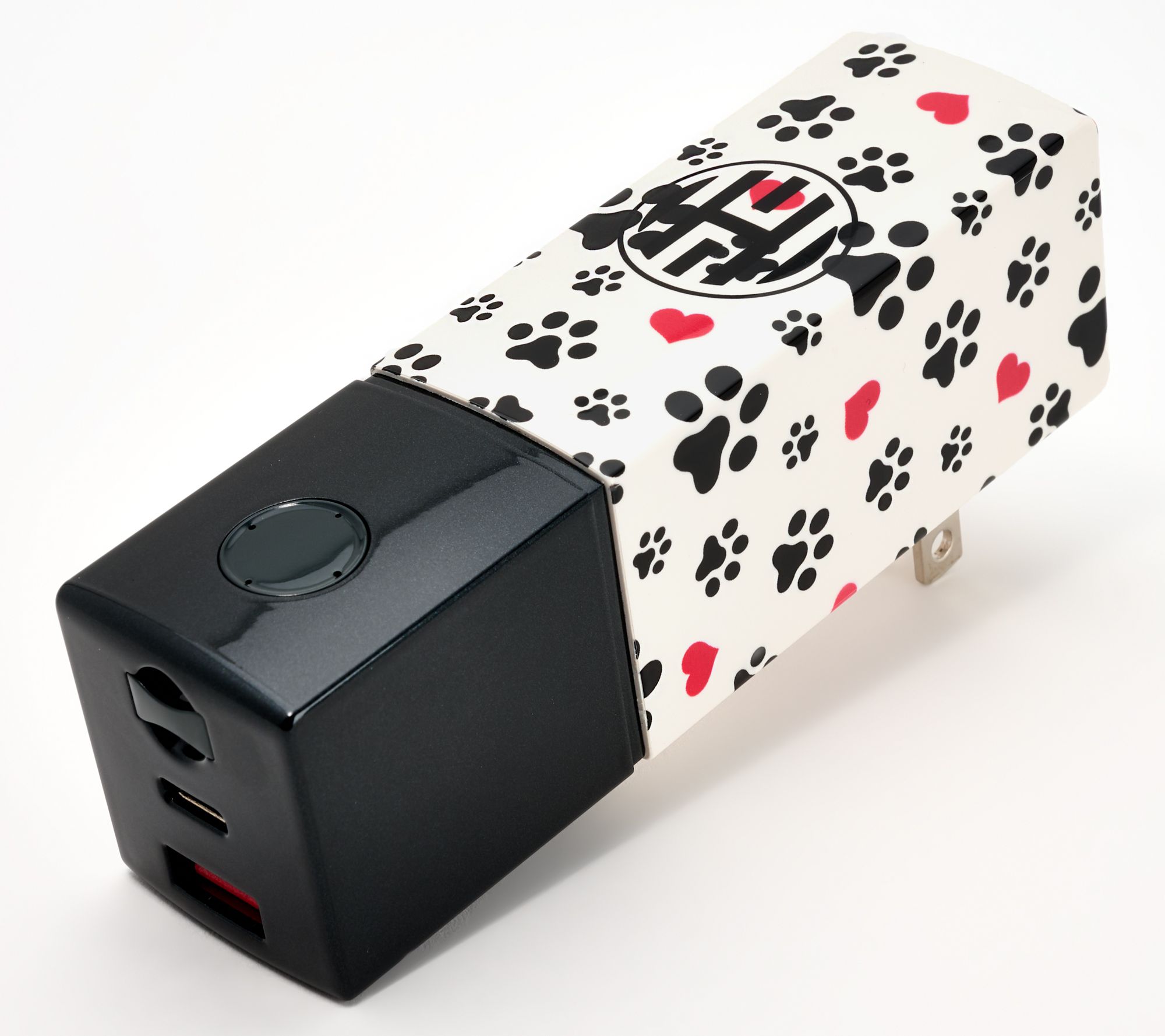 HALO 5,000mAh Lipstick Power Bank with Foldable AC Plug